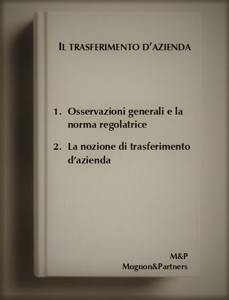 Il trasferimento di azienda